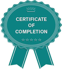 Certified of Completion Icon